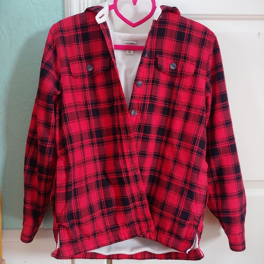 L.L. Bean Plaid Jacket